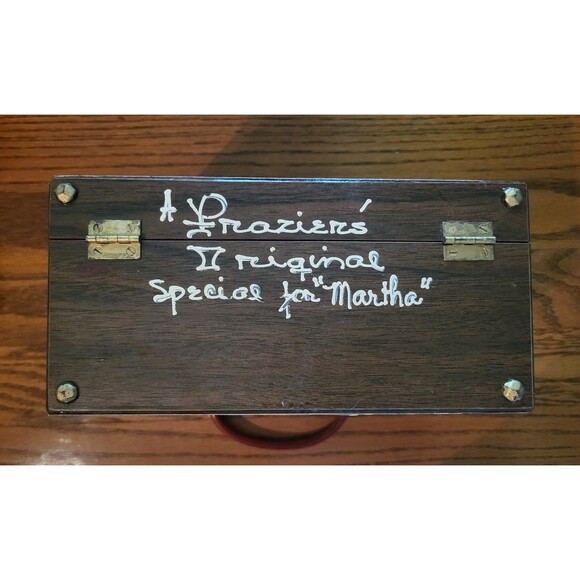 Vtg. 1950s 60s Fraziers Original Box Purse Specially Made - Picture 7 of 7